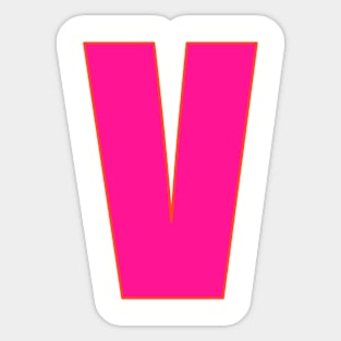 Pretty in Pink: V's Defining edge Sticker